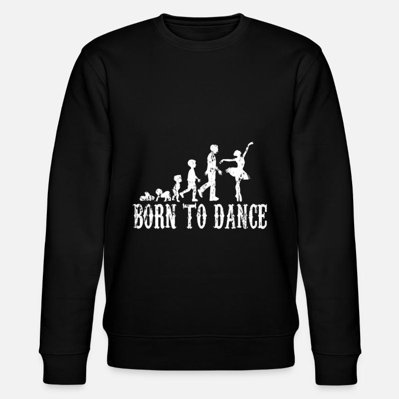 Ballet Evolution Gift - Stanley/Stella CHANGER Unisex Organic Sweatshirt - black