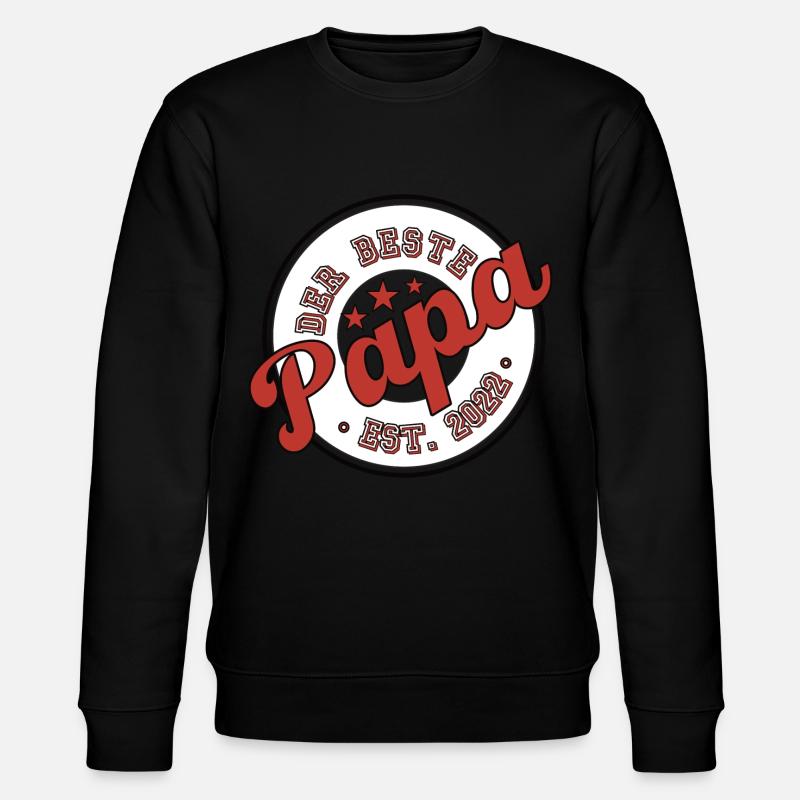 Le meilleur papa 2022 - Sweat bio CHANGER Stanley/Stella Unisexe - noir