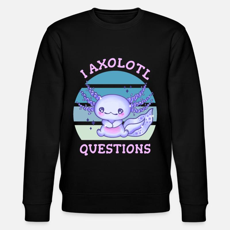 I axolotl questions - Sweat bio CHANGER Stanley/Stella Unisexe - noir