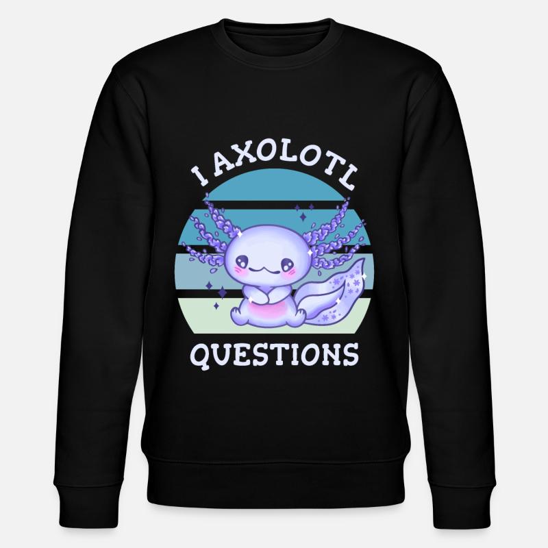 I axolotl questions - Sweat bio CHANGER Stanley/Stella Unisexe - noir