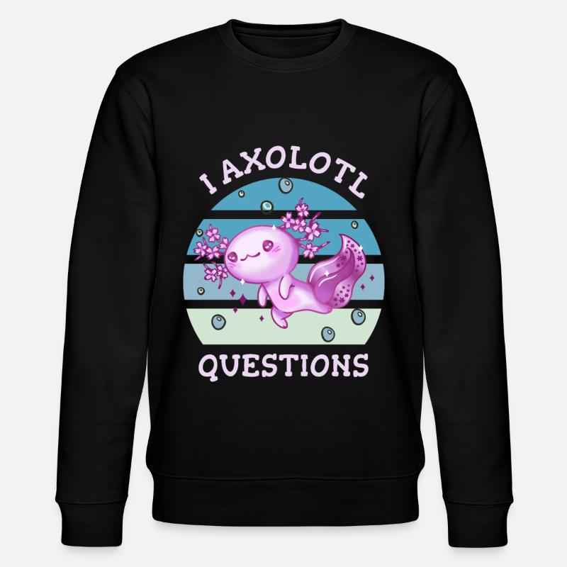 I axolotl questions - Sweat bio CHANGER Stanley/Stella Unisexe - noir