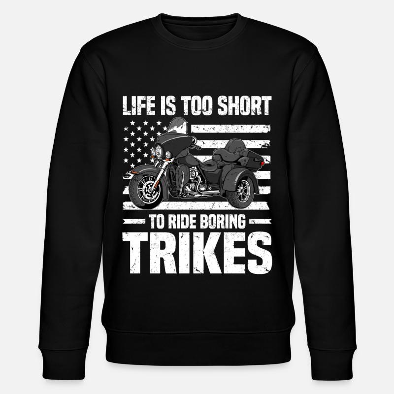 Trike - Stanley/Stella Unisex Bio-Sweatshirt CHANGER - Schwarz
