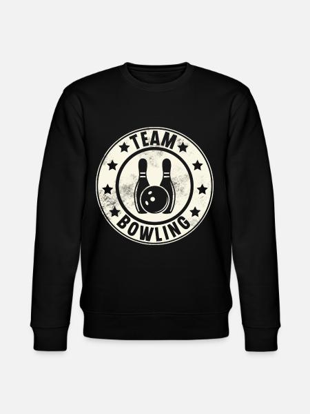 Bowling Team - Stanley/Stella Unisex Bio-Sweatshirt CHANGER - Schwarz
