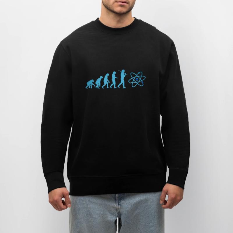 SCIENCE Evolution mit Atom Neutron urknall Stanley/Stella Unisex Bio-Sweatshirt CHANGER 