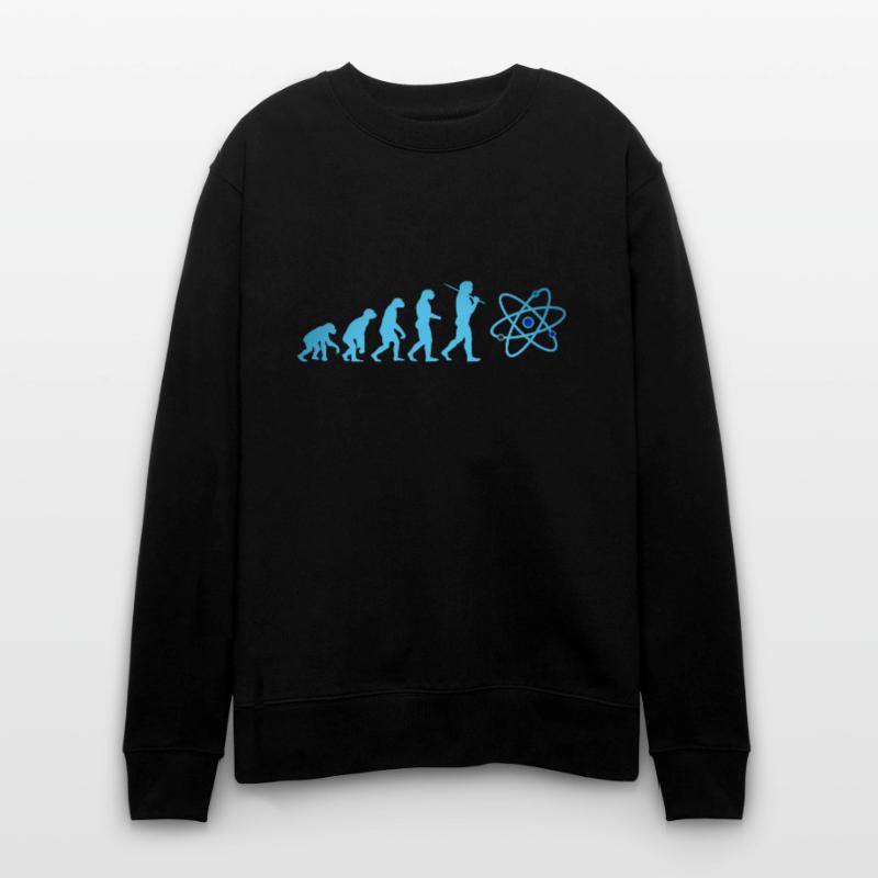 SCIENCE Evolution with Atom Neutron Big Bang Stanley/Stella CHANGER Unisex Organic Sweatshirt