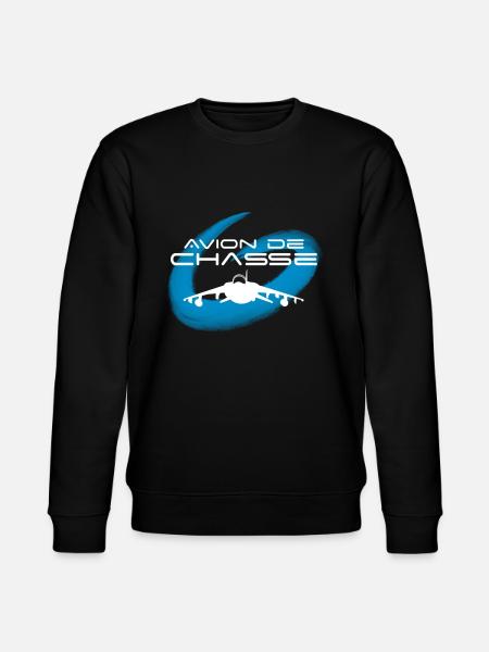 Avion de chasse - Sweat bio CHANGER Stanley/Stella Unisexe - noir