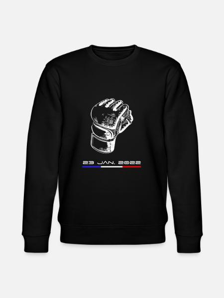 MMA Frankreich - 23. Januar 2022 - Stanley/Stella Unisex Bio-Sweatshirt CHANGER - Schwarz