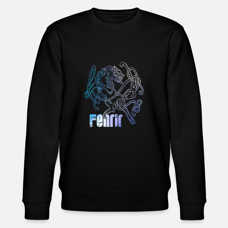 Symbole Viking Fenrir - Sweat bio CHANGER Stanley/Stella Unisexe - noir