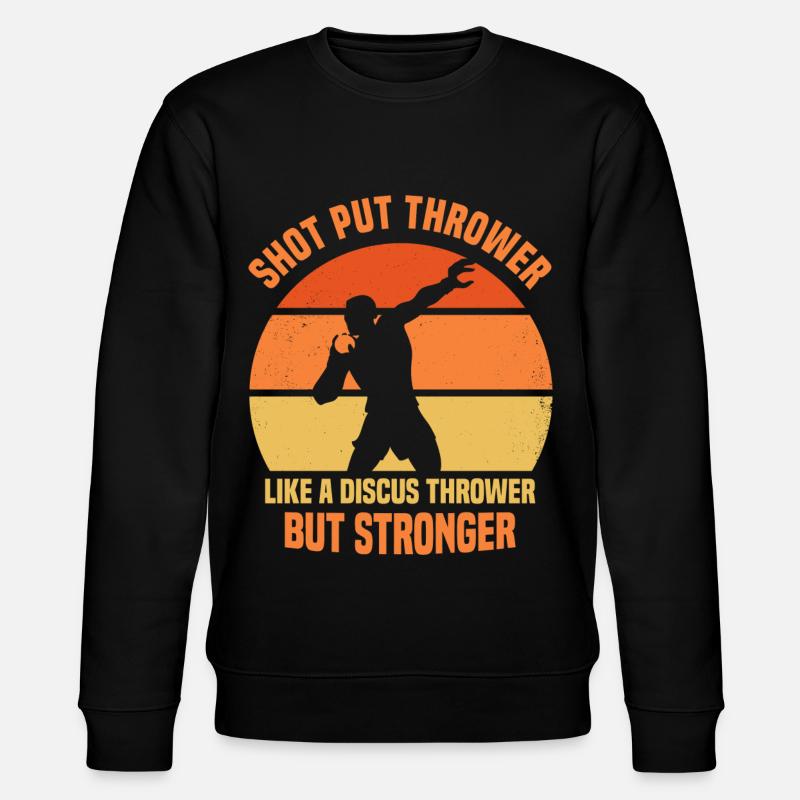 Kugelstossen - Stanley/Stella Unisex Bio-Sweatshirt CHANGER  - Schwarz