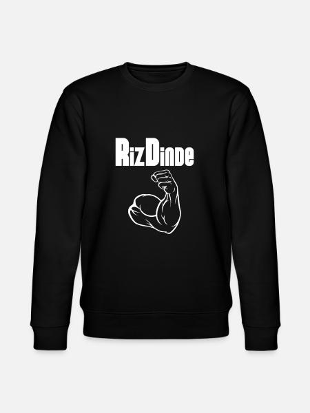 RizDinde musculation - Sweat bio CHANGER Stanley/Stella Unisexe - noir