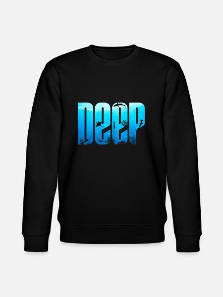 DEEP - Seabed - Stanley/Stella CHANGER Unisex Organic Sweatshirt - black