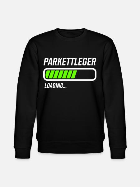 Parkettleger Loading Ladebalken Geschenk - Stanley/Stella Unisex Bio-Sweatshirt CHANGER - Schwarz