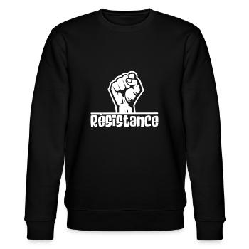 Résistance - Sweat bio CHANGER Stanley/Stella Unisexe - noir - Devant - Nik (191cm) & Marisol (170cm)