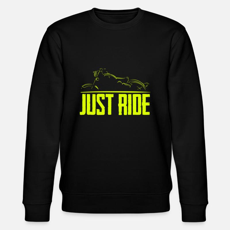 Chopper - just ride - Stanley/Stella CHANGER Unisex Organic Sweatshirt - black