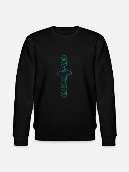 Animal-totem sketch - Sweat bio CHANGER Stanley/Stella Unisexe - noir