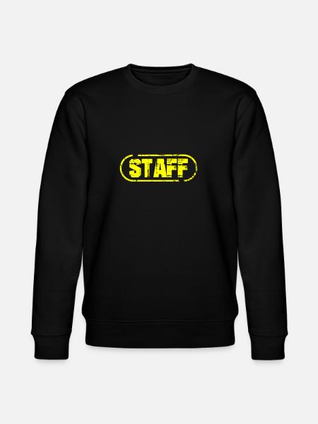 Mitarbeiter-Outfit - Stanley/Stella Unisex Bio-Sweatshirt CHANGER - Schwarz