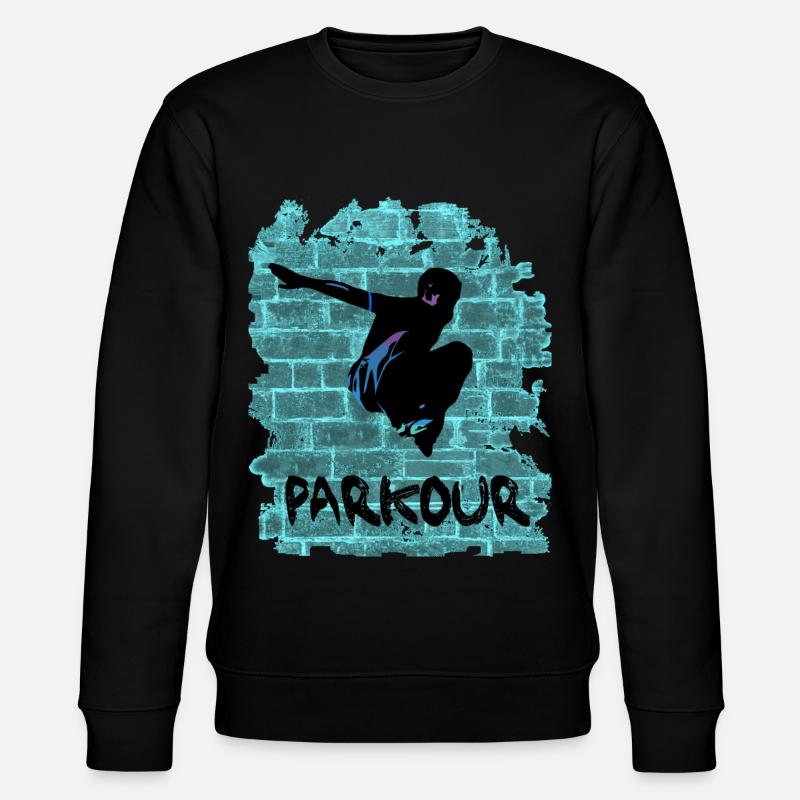 Parkour - Sweat bio CHANGER Stanley/Stella Unisexe - noir