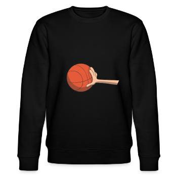 Idée cadeau basket ball - Sweat bio CHANGER Stanley/Stella Unisexe - noir - Devant - Nik (191cm) & Marisol (170cm)