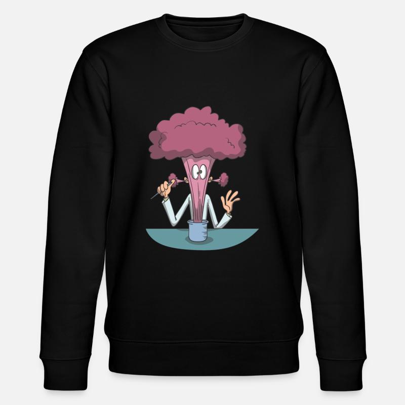 Chemie Explosion Chemiker - Stanley/Stella Unisex Bio-Sweatshirt CHANGER - Schwarz