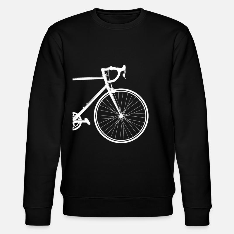 Rennrad mal anders - Stanley/Stella Unisex Bio-Sweatshirt CHANGER  - Schwarz