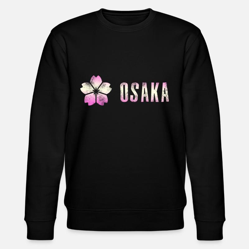 Osaka - Japan - Stanley/Stella Unisex Bio-Sweatshirt CHANGER  - Schwarz