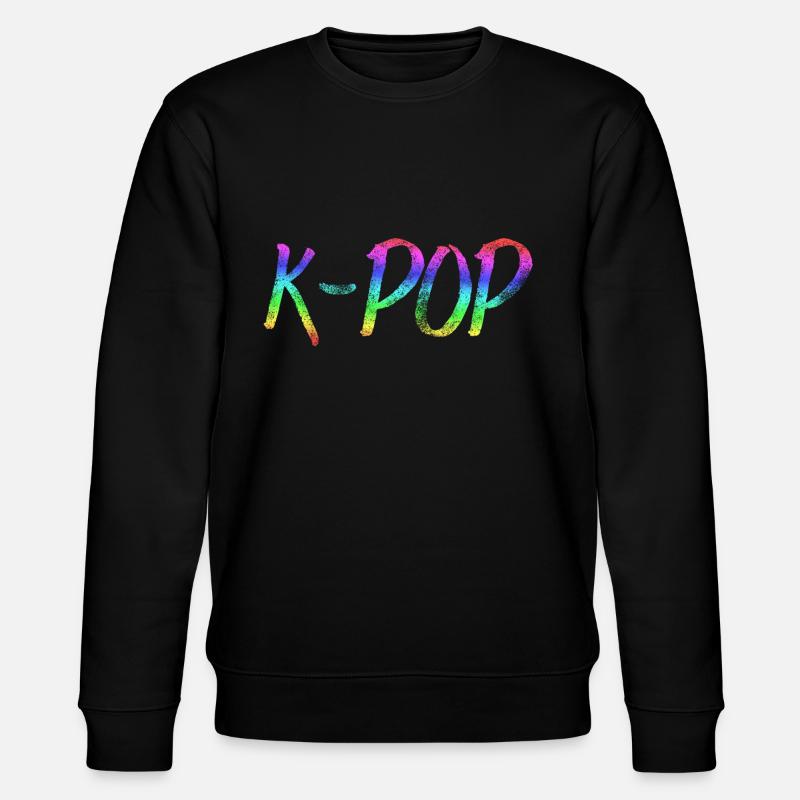 K-POP - Stanley/Stella Unisex Bio-Sweatshirt CHANGER  - Schwarz