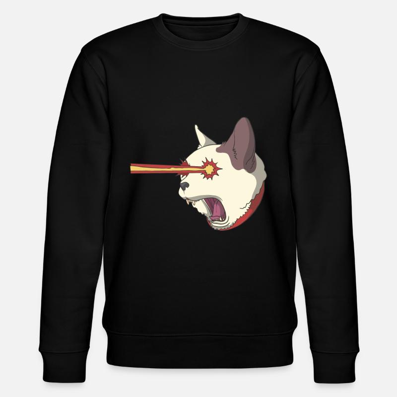 Laser tomcat chat cathode - Sweat bio CHANGER Stanley/Stella Unisexe - noir