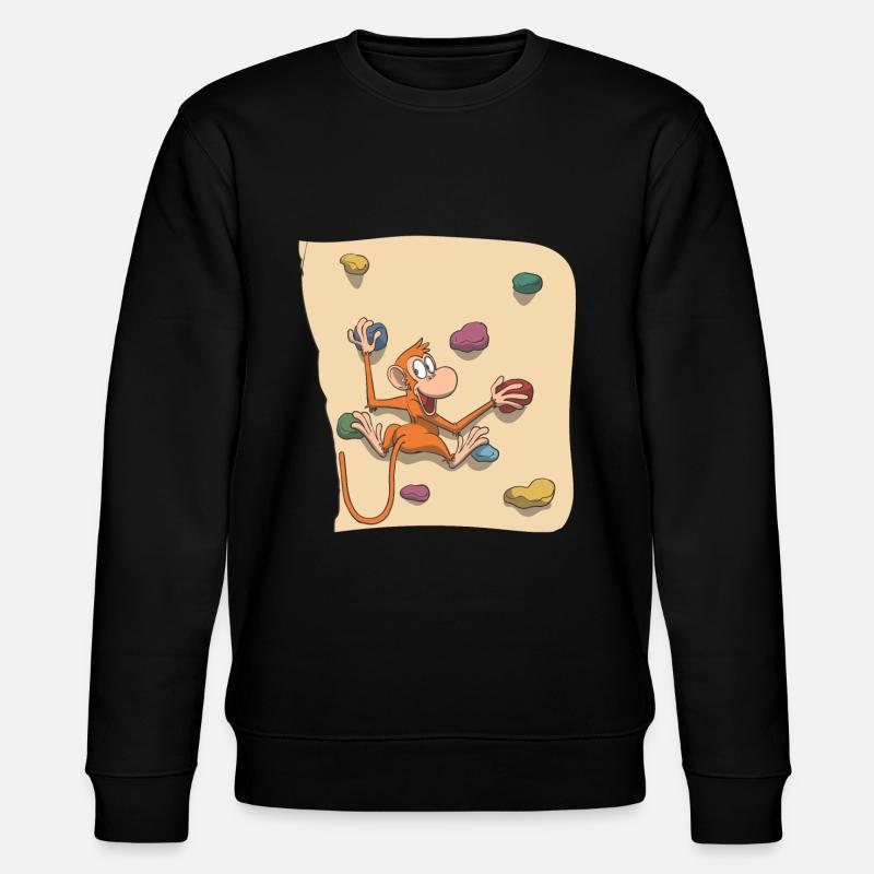 Blocage de singe - Sweat bio CHANGER Stanley/Stella Unisexe - noir