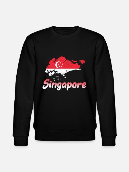 Singapore - Stanley/Stella CHANGER Unisex Organic Sweatshirt - black