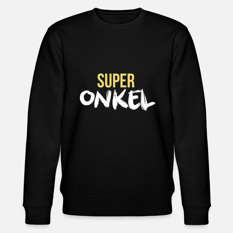 SUPER UNCLE - Stanley/Stella CHANGER Unisex Organic Sweatshirt - black
