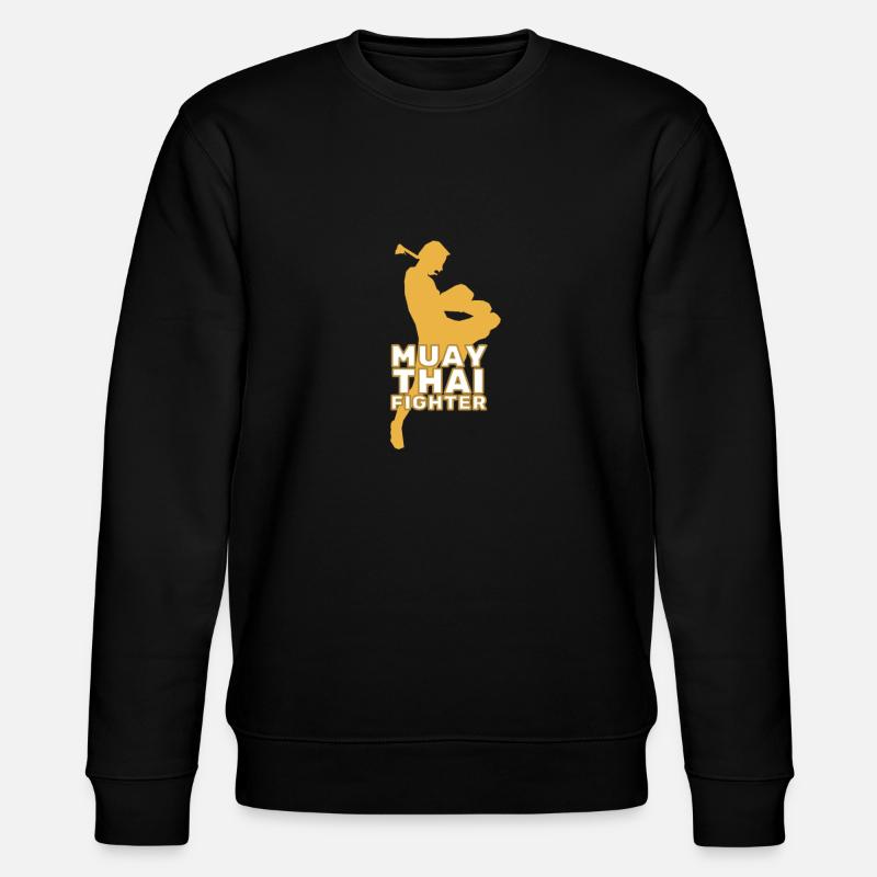 Muay Thai - Stanley/Stella CHANGER Unisex Organic Sweatshirt - black