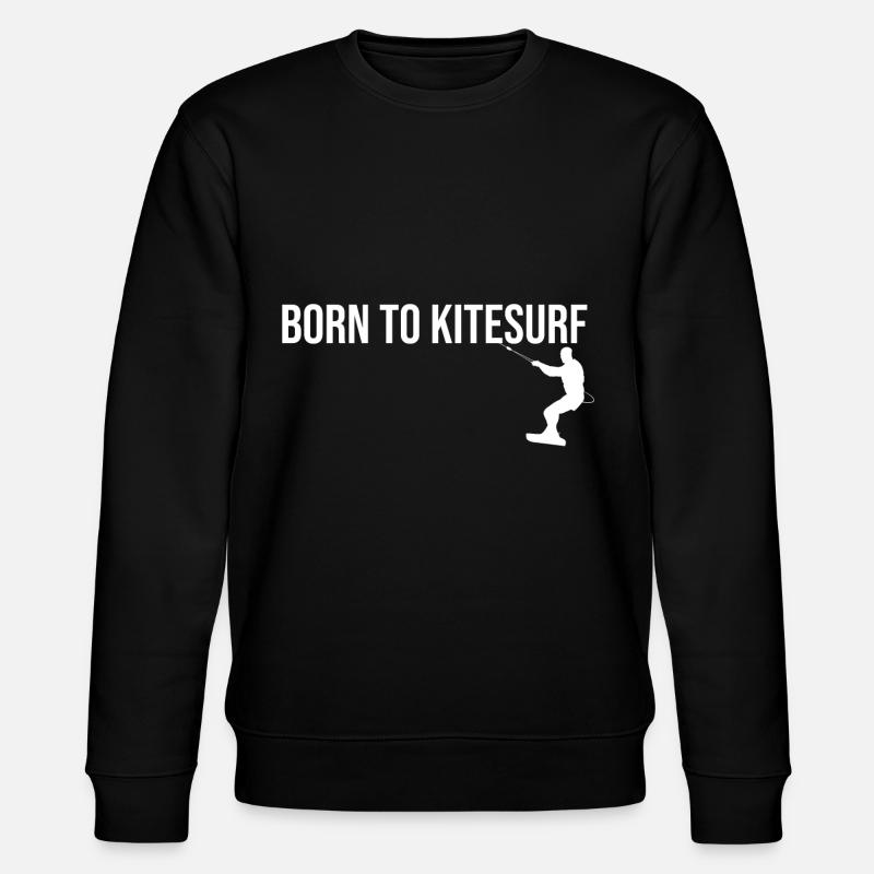 Kitesurfers - Stanley/Stella CHANGER Unisex Organic Sweatshirt - black