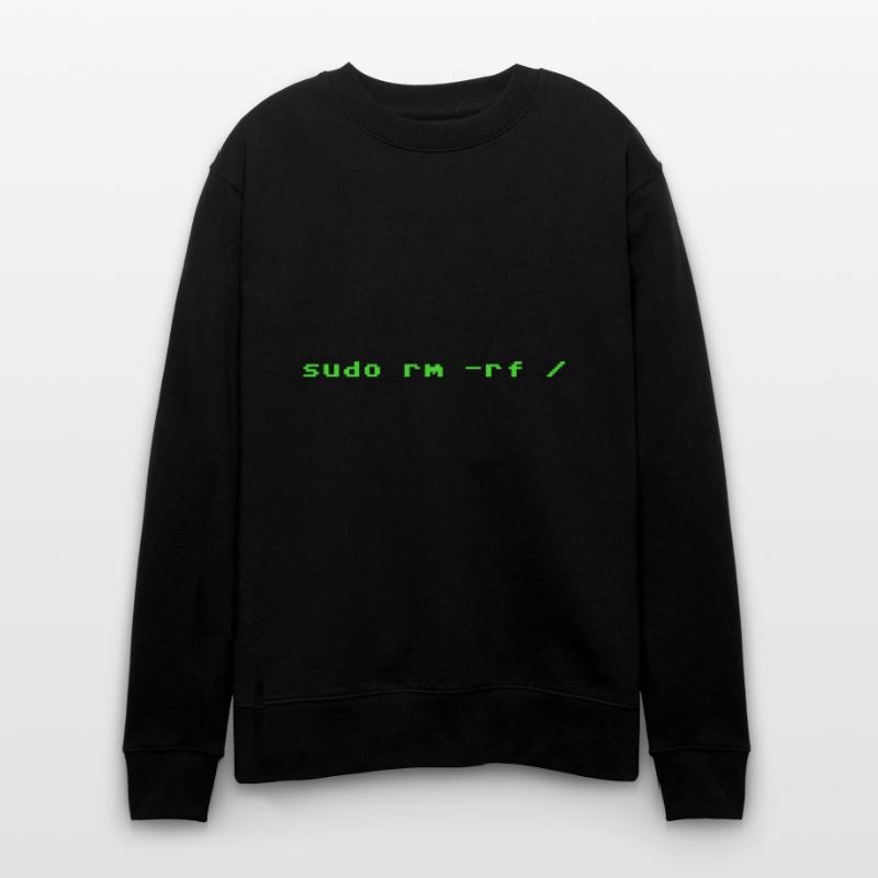 Sudo rm rf Linux Programming Stanley/Stella CHANGER Unisex Organic Sweatshirt
