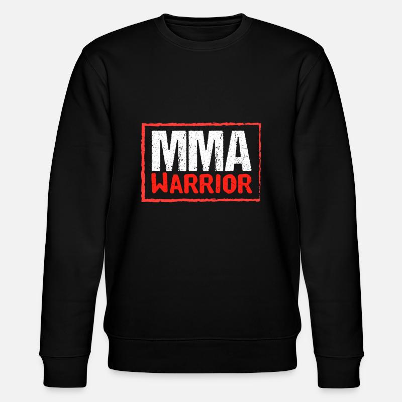 MMA Warrior - Stanley/Stella Unisex Bio-Sweatshirt CHANGER  - Schwarz