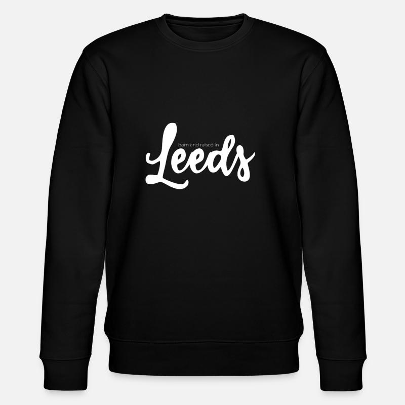 Leeds | England - Stanley/Stella CHANGER Unisex Organic Sweatshirt - black