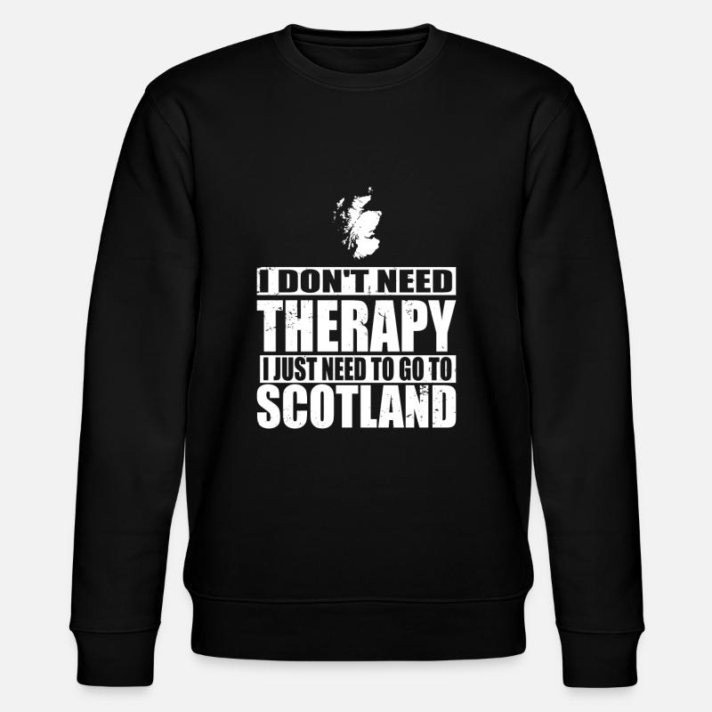 Scotland Scots Scottish Scottish - Stanley/Stella CHANGER Unisex Organic Sweatshirt - black