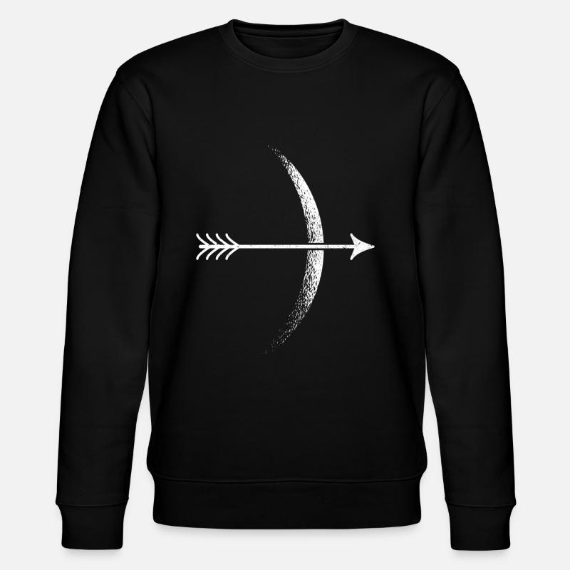Archery archery archery moon - Stanley/Stella CHANGER Unisex Organic Sweatshirt - black
