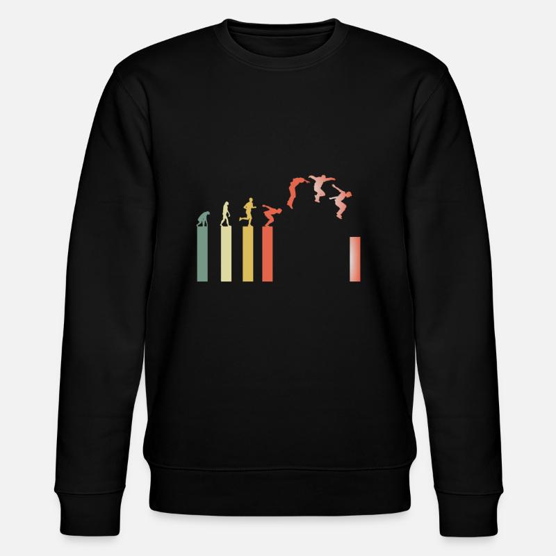 Parkour Freerunning Parcour Freerunner - Sweat bio CHANGER Stanley/Stella Unisexe - noir