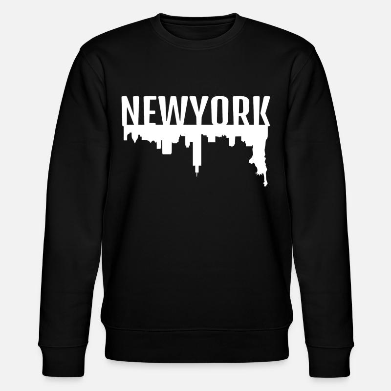 New York - Stanley/Stella Unisex Bio-Sweatshirt CHANGER  - Schwarz