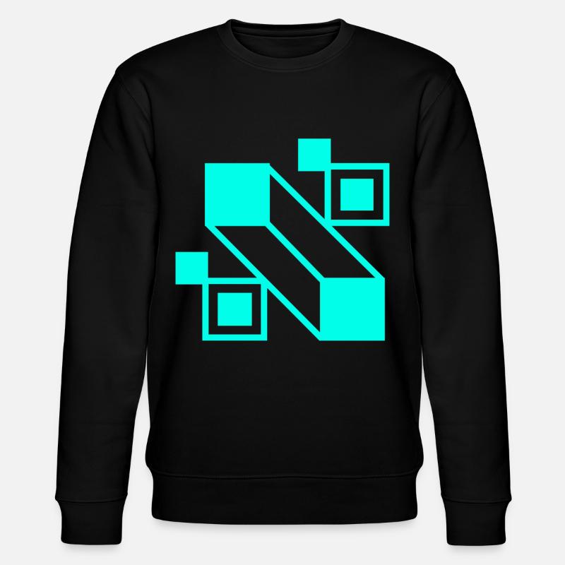 Formes abstraites - Sweat bio CHANGER Stanley/Stella Unisexe - noir