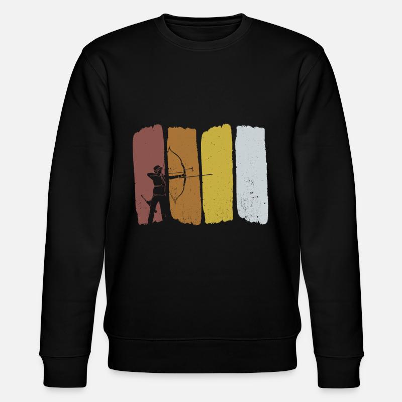 Archery archer - Stanley/Stella CHANGER Unisex Organic Sweatshirt - black
