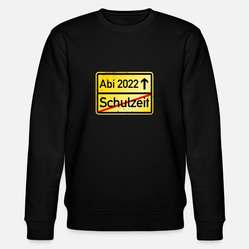 Abi 2022 - Stanley/Stella Unisex Bio-Sweatshirt CHANGER  - Schwarz