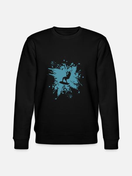 Kitesurf Kitesurf Kiten - Sweat bio CHANGER Stanley/Stella Unisexe - noir