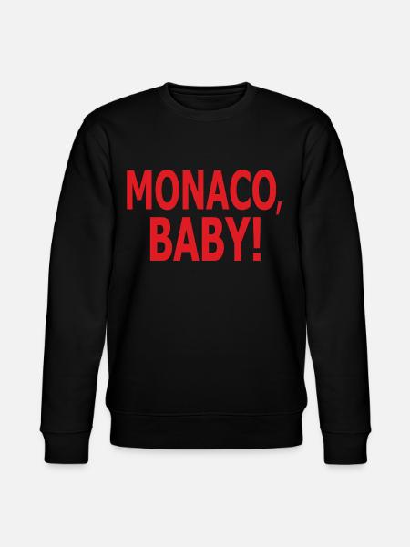 Monaco, bébé! - Sweat bio CHANGER Stanley/Stella Unisexe - noir
