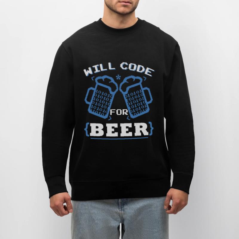 Will Code For Beer | Programmierer Codierung Stanley/Stella Unisex Bio-Sweatshirt CHANGER 