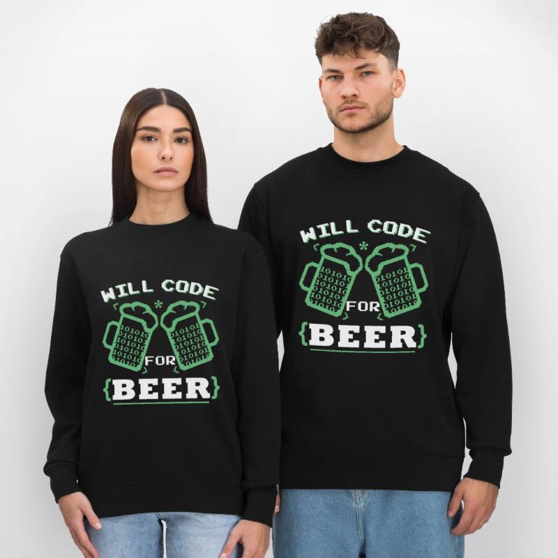 Lustige Programmierung Coder Programmierer Coder Codierung Stanley/Stella Unisex Bio-Sweatshirt CHANGER 