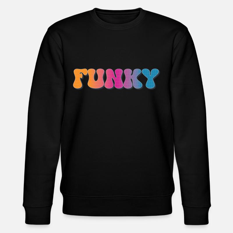 Funky Rétro - Sweat bio CHANGER Stanley/Stella Unisexe - noir