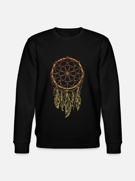 Dream catcher Indians - Stanley/Stella CHANGER Unisex Organic Sweatshirt - black