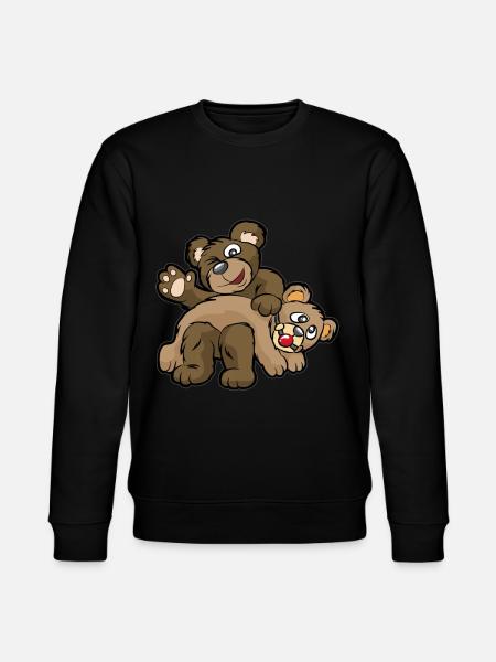 SPANKING DADDY BDSM sadomaso Slave Master ddlg - Stanley/Stella CHANGER Unisex Organic Sweatshirt - black