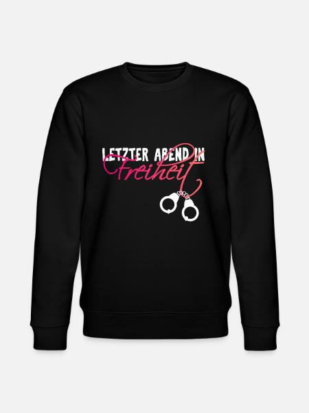 Hen party bridal bridal column - Stanley/Stella CHANGER Unisex Organic Sweatshirt - black